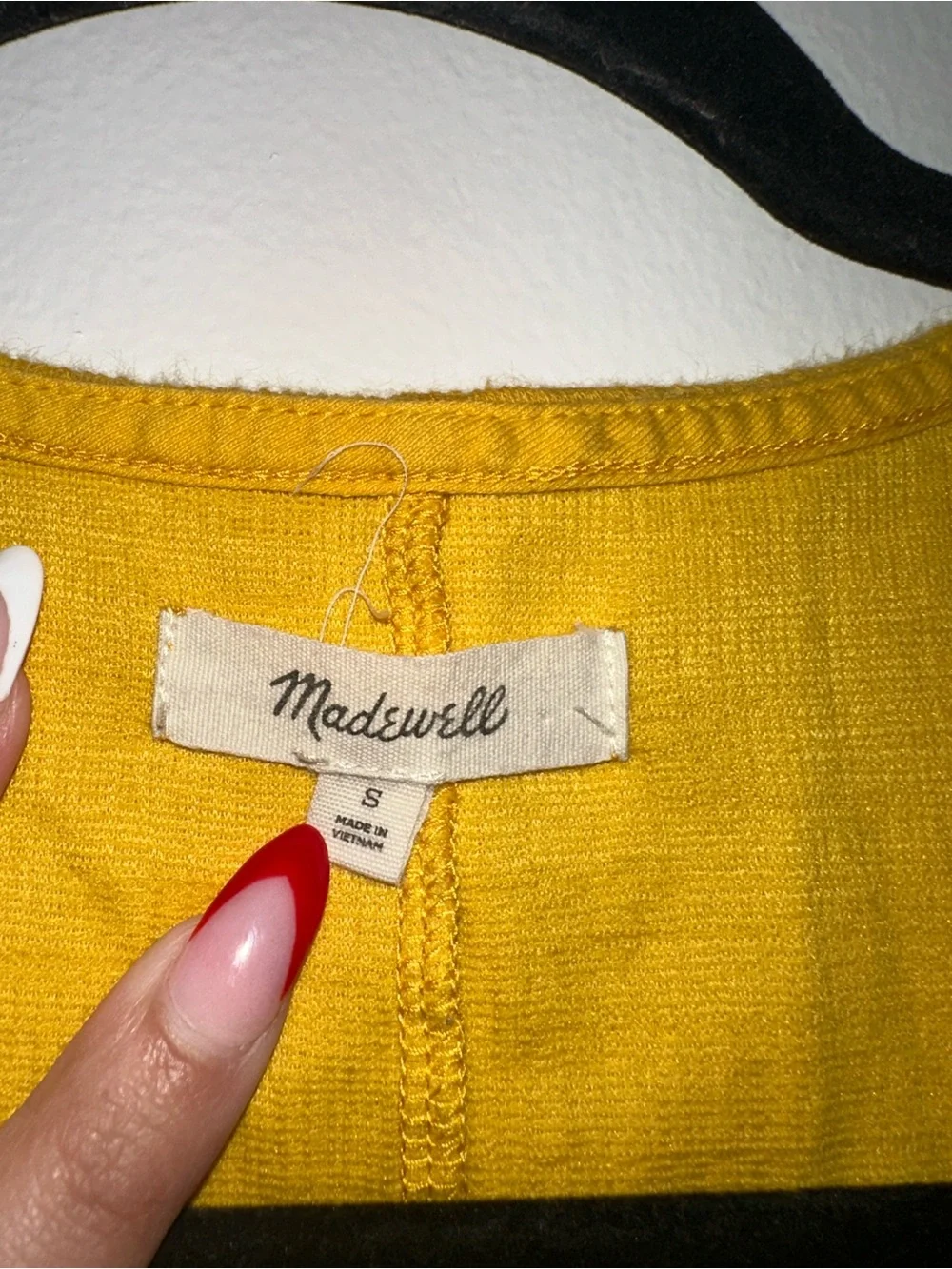 Sleeveless Yellow Wrap Dress with Side Tie - Picture 3 of 5